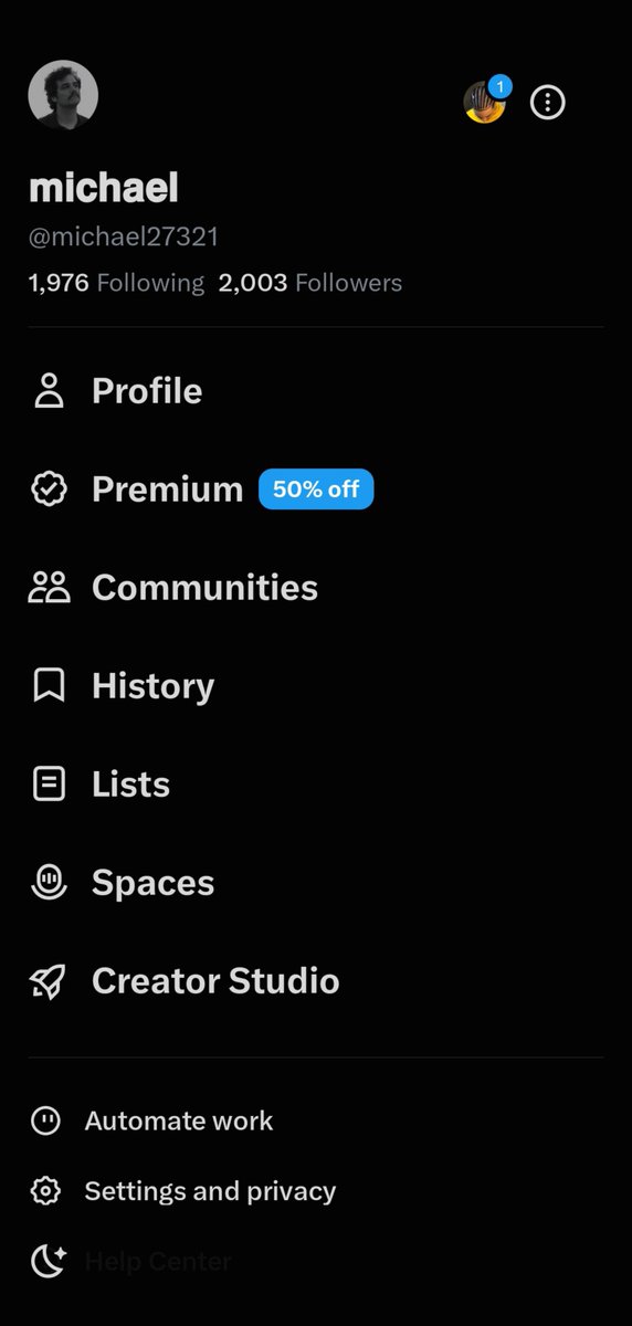 Just_michael2's tweet photo. Every win matters,big or small. Finally at 2k followers 🎉
Special thanks to my mutuals❤️.
Unto the next🚀..... https://t.co/icV2pmazWl