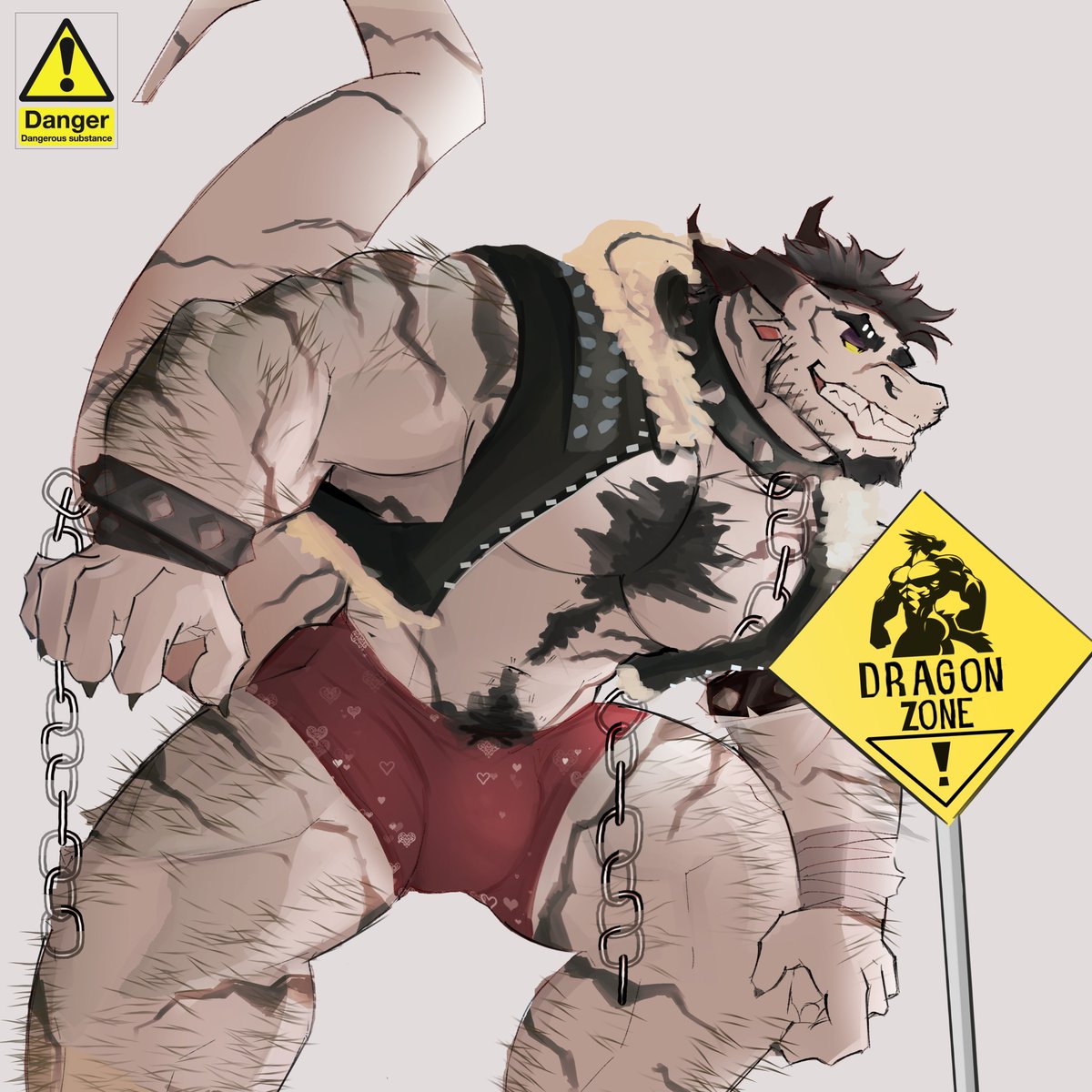 KovaPaws's tweet photo. BEWARE! You're in Dragon Territory! ⚠️👀 https://t.co/UpInXFflg6