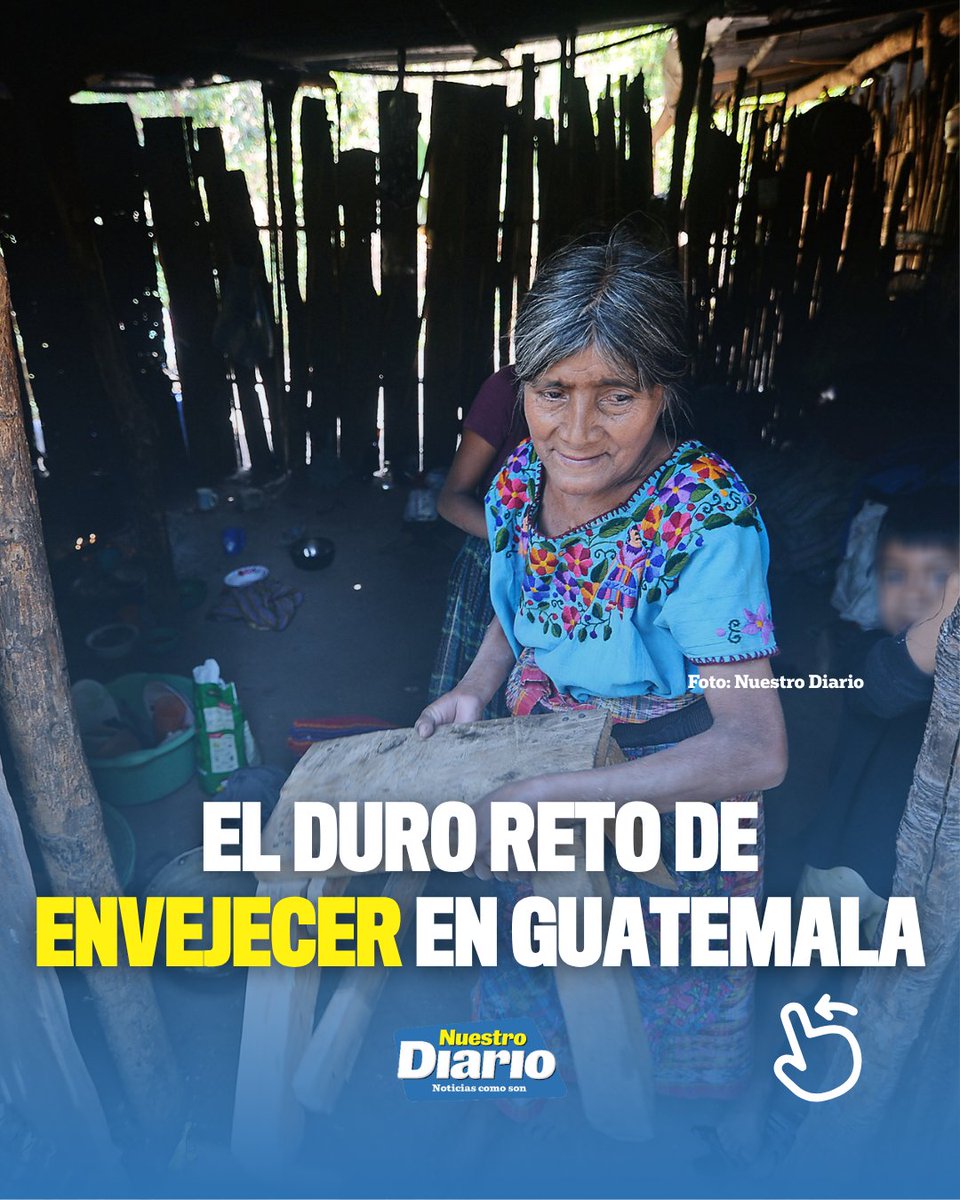 👵🏼👴🏻 GUATEMALA ENVEJECE Y ENFRENTA NUEVOS RETOS 👵🏼👴🏻 Guatemala tendrá 2.7 millones de personas mayores de 65 años en 2050, más del triple de las regi…