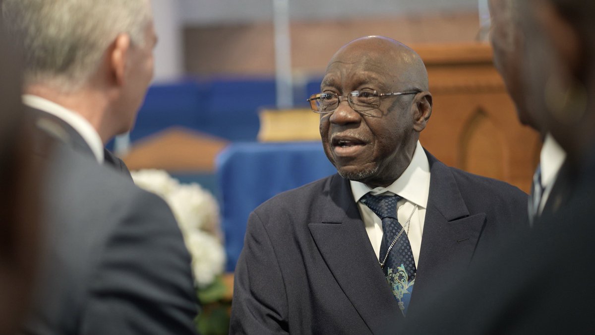 davidjollyfl's tweet photo. For generations, churches like Mt. Olive Primitive Baptist Church have been the heartbeat of Jacksonville’s communities, bringing people together through faith, service, and a commitment to one another.

Thank you to Pastor Lee E. Harris and the Mt. Olive church family for welcoming us this morning.