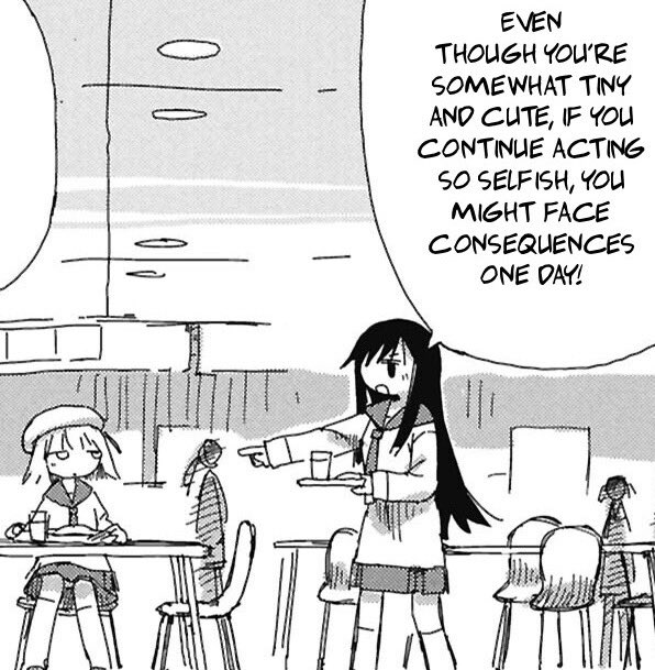 NearestDawn's tweet photo. last thing a 2-koma girl posts before she's left beaten and stuffed in a locker https://t.co/3tujSJAJIb