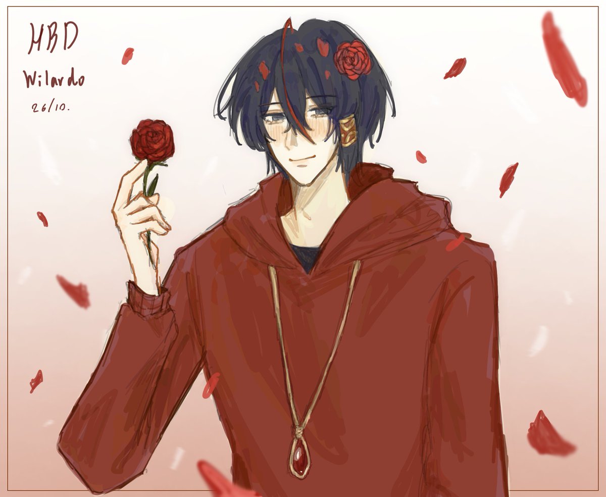 kawkaidaw's tweet photo. Happy birthday Wilardo❤️🌹
#WitchsHeart #WHnoc #Wilardo https://t.co/rbCFroM5L4
