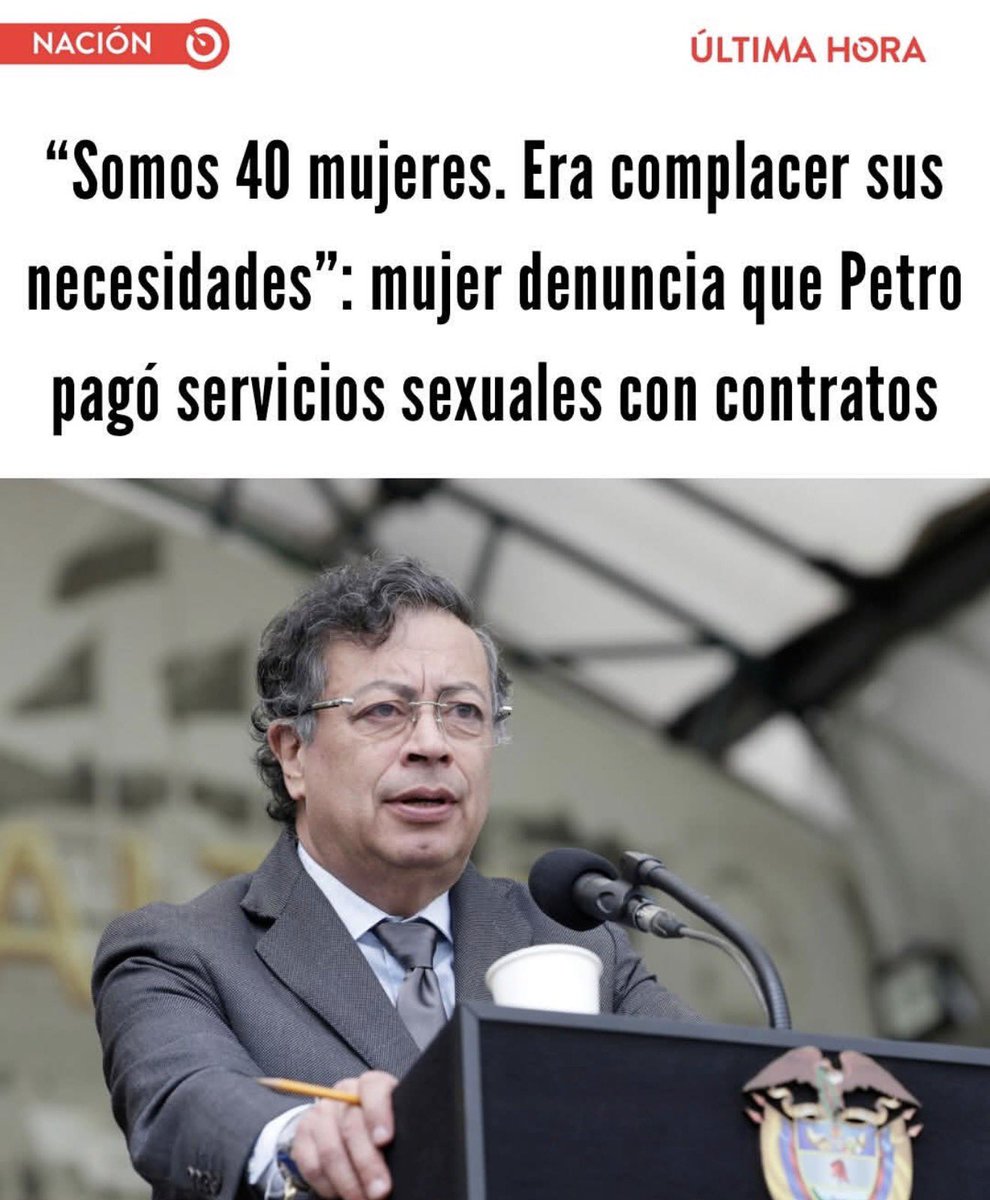 CarolBordaA's tweet photo. Hoy nadie del Pacto se pronunciará sobre este tema, hoy todos fingirán que están muy preocupados por las elecciones de Brasil. https://t.co/7RxojUpFhd