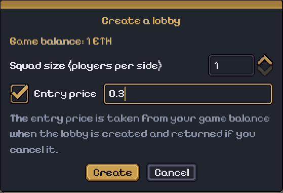 web3heroes_game's tweet photo. You set the price. They bring the steel 💰⚔️

Create a lobby, pick an ETH entry fee (or keep it free), and the winning team takes the pot. https://t.co/8kiJqGbBfy