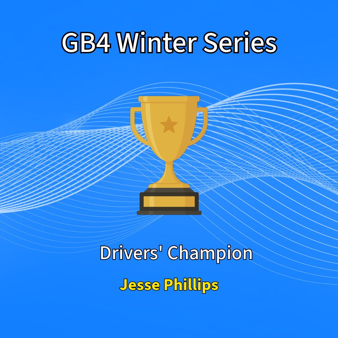 FReview01's tweet photo. 🏆2026 GB4 WINTER SERIES DRIVERS' CHAMPION - JESSE PHILLIPS🏆

After an extensive post-race review, the final classification means that the second win of the GB4 Winter Series, means he is crowned champion!

Congrats, Jesse 👏

#GB4 #GB4WinterSeries #Snetterton #motorsport #BRDC https://t.co/bvQsyndZwN