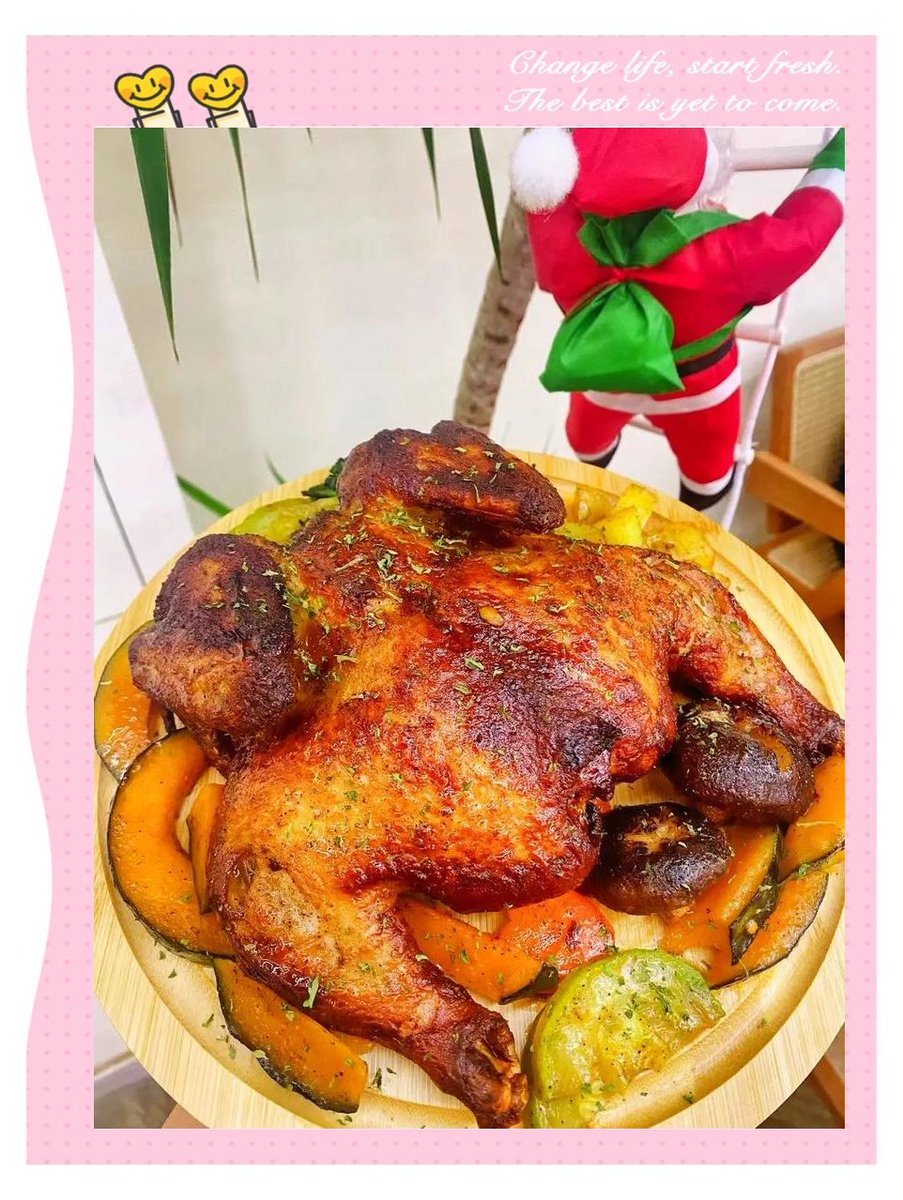 Shushujapan's tweet photo. 「クリスマス特製ローストチキン、数量限定！今日のディナーはこれで決まり！」， https://t.co/mNAmu3mUhw