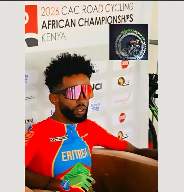 michael_teclai's tweet photo. 2026 African Cycling Championships: young rider Hebron Brhane won bronze for Eritrea today, with gold for Yofiet &amp; silver for Merhawi. Team 🇪🇷 led the race through its best performance &amp; cycling merits, &amp;the legacy continues with its young riders. Great job,our future talents! 🇪🇷 https://t.co/G1aEb183a6