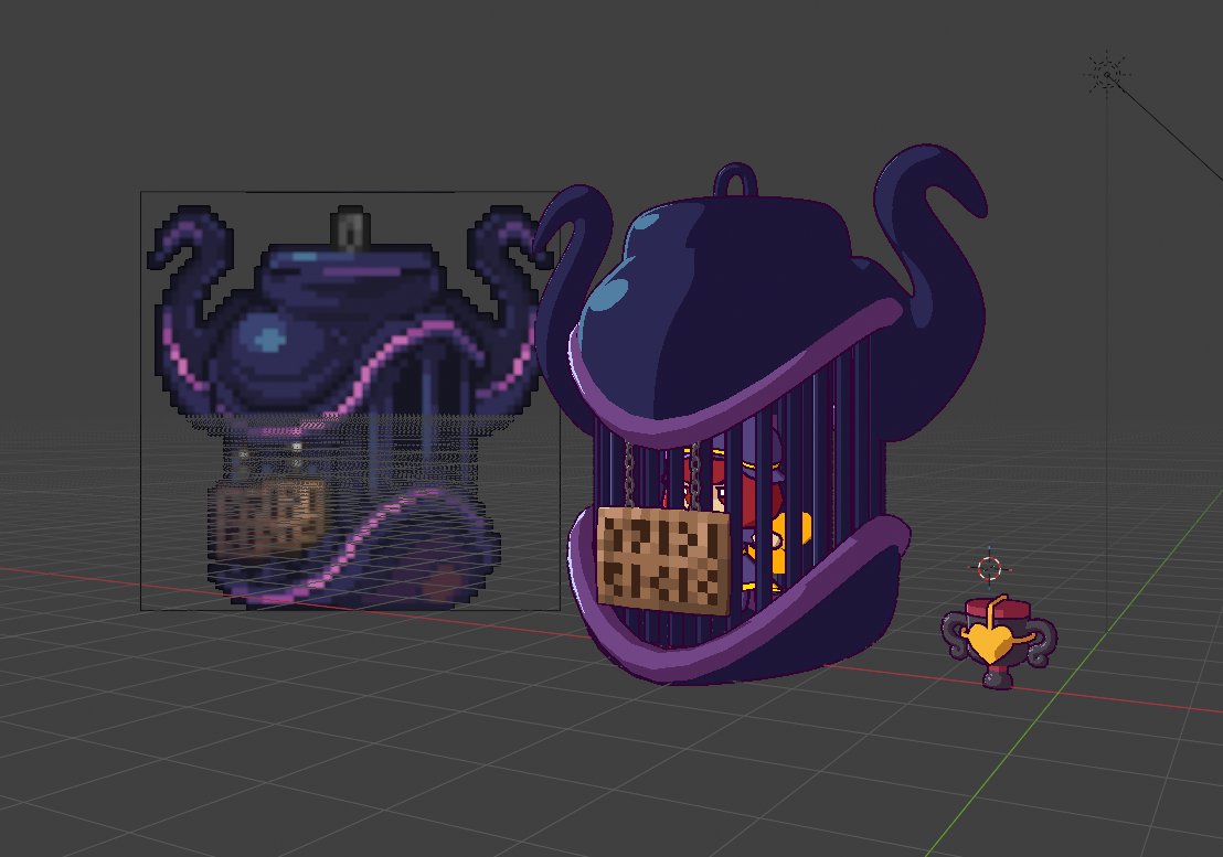 ShoxLightning's tweet photo. Cage that probably shouldn't be opened #splitmod #b3d https://t.co/ieU7TuZaxZ
