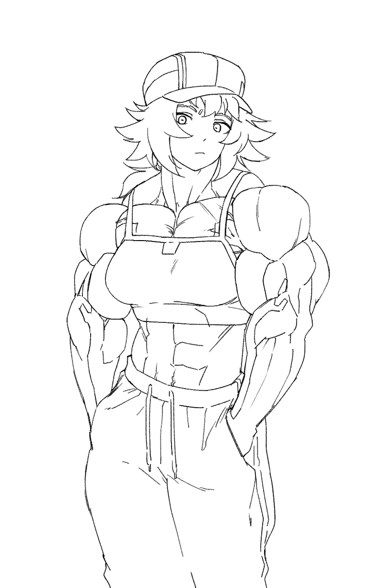 tony_rkgk's tweet photo. Thought I'd give Omi actual "gorilla arms" https://t.co/qIqDwFP7bT