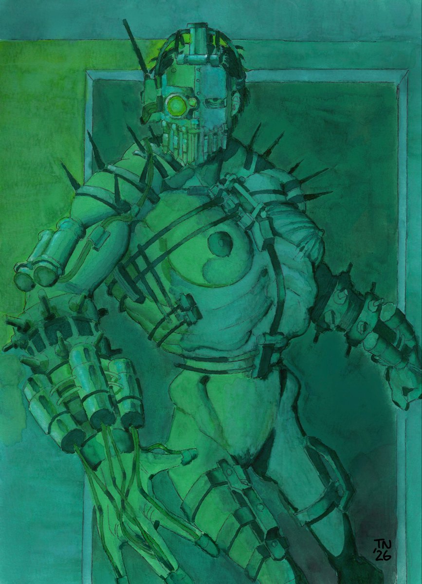 TheTerrornaut's tweet photo. Poor sweet Henrietta (Outlast Trials watercolour) https://t.co/pCxJQbVsSC