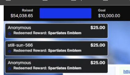 falloutplays's tweet photo. FIFTY FOUR THOUSAND RAISED - GET IN HERE WE AINT DONE YET!

🔴https://t.co/TESEle2IGh https://t.co/1ciOzxhptE