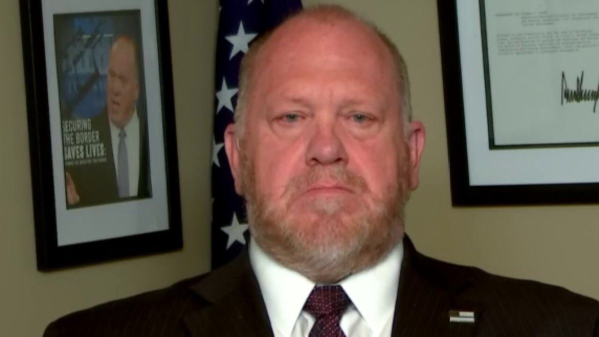 storm1news's tweet photo. 🚨 BREAKING:  Tom Homan says that the individual responsible for leaking details of a major ICE operation in Aurora, Colorado, has been identified. https://t.co/PvMdQ5joKj