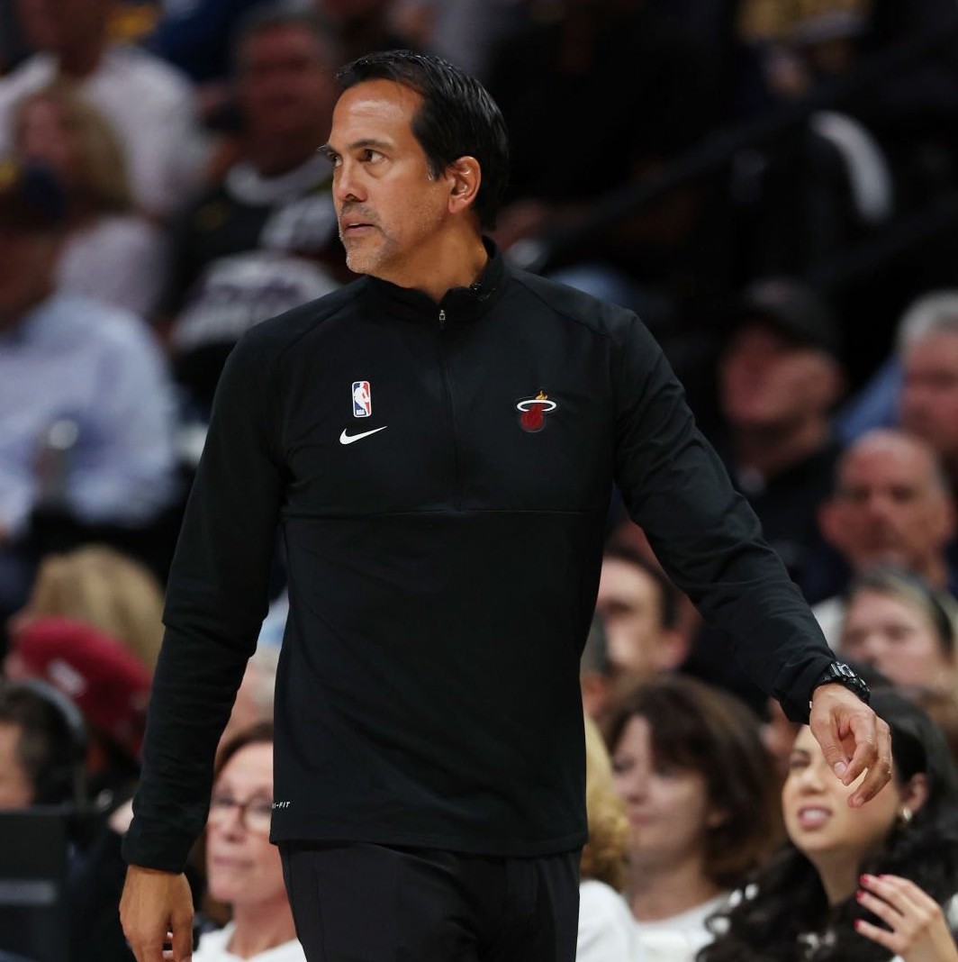 KalshiNBA's tweet photo. Shannon Sharpe on why the Miami Heat are down 0-3 to start the season:

"Bam really never played with a guy this ball dominant. Even though Jimmy had the ball in his hands, Jimmy was not nearly as ball dominant as Giannis, this is uncharted territory for him… Hardaway is not shooting well. Klay in the first two games didn't shoot the ball well. So without them stretching the floor, [opponents] are just gonna pack the paint. I'm just gonna build a wall. I ain't letting Giannis bull in a China shop in here."

(Via @NightcapShow_, H/T @WadexFlash)
