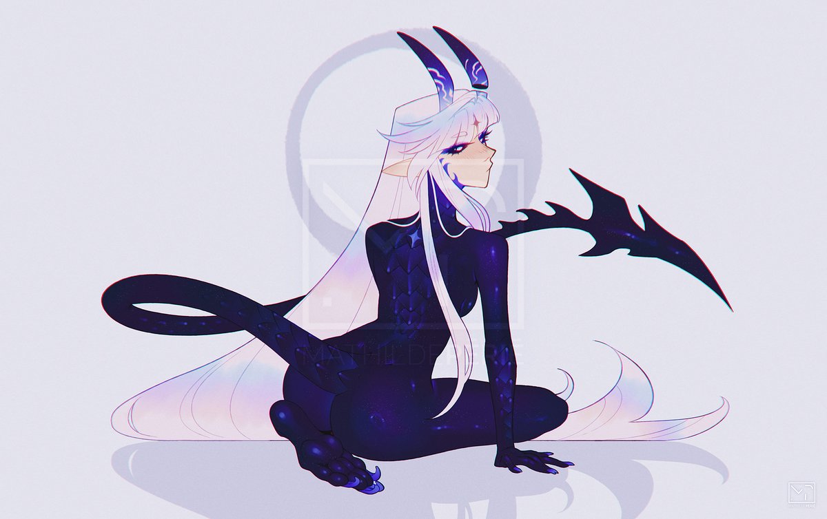 mathildeperie's tweet photo. I barely drew Ébène this year, it's almost a crime 💔✨
Sort of in-between form for her https://t.co/SWAUZhiuVW