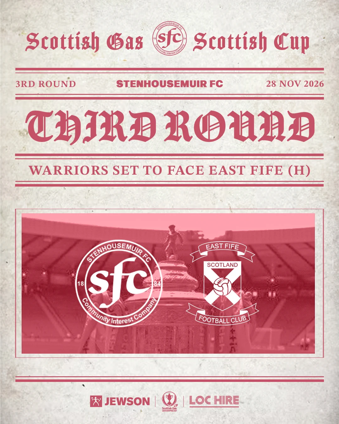 Stenhousemuir FC on X: 