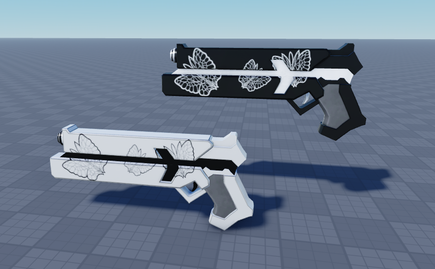 Damik_3d's tweet photo. Solemn Lament #Roblox #RobloxDevs #Robloxdev #3DModeling #Blender #Weapon #pistol #Gun #Gunmodel #LimbusCompany #ProjectMoon https://t.co/bcRUEZ7Mxf