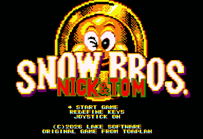 VideodromeOfici's tweet photo. El #ente o sea la #IA hace magia aunque con maldición incluida. Quizás es el caso de la #conversión de #snowbros @Asic28 la produce. https://t.co/y6vtpGWrN4
#retoamstrad #buoh #videodrome #amstrad #novedades2026 #ia #ente https://t.co/UpPYJbGivT