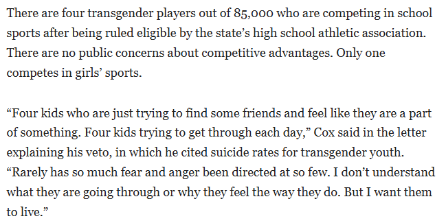 yunggoonologist's tweet photo. Sorry but if fkng Spencer Cox can veto trans sports ban legislation, get booed at his own state republican convention, then survive a republican primary and win in the 2024 cycle of all years I'm not convinced some dipshit democrat has to be transphobic to win in a blue tsunami https://t.co/sWYiodeP48