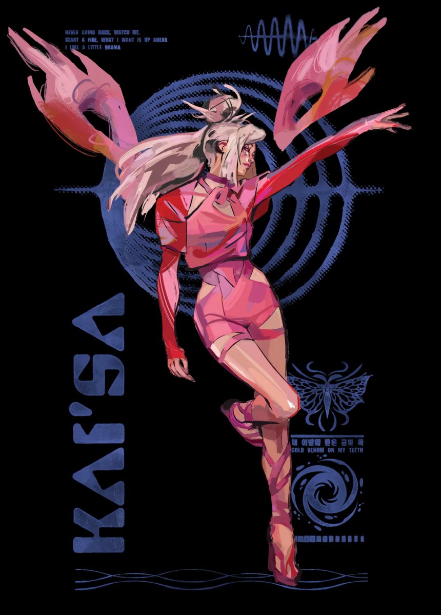 waywardcxnnibal's tweet photo. Alternate K/DA posters from Bearology USA. https://t.co/QbNBdbOWZn