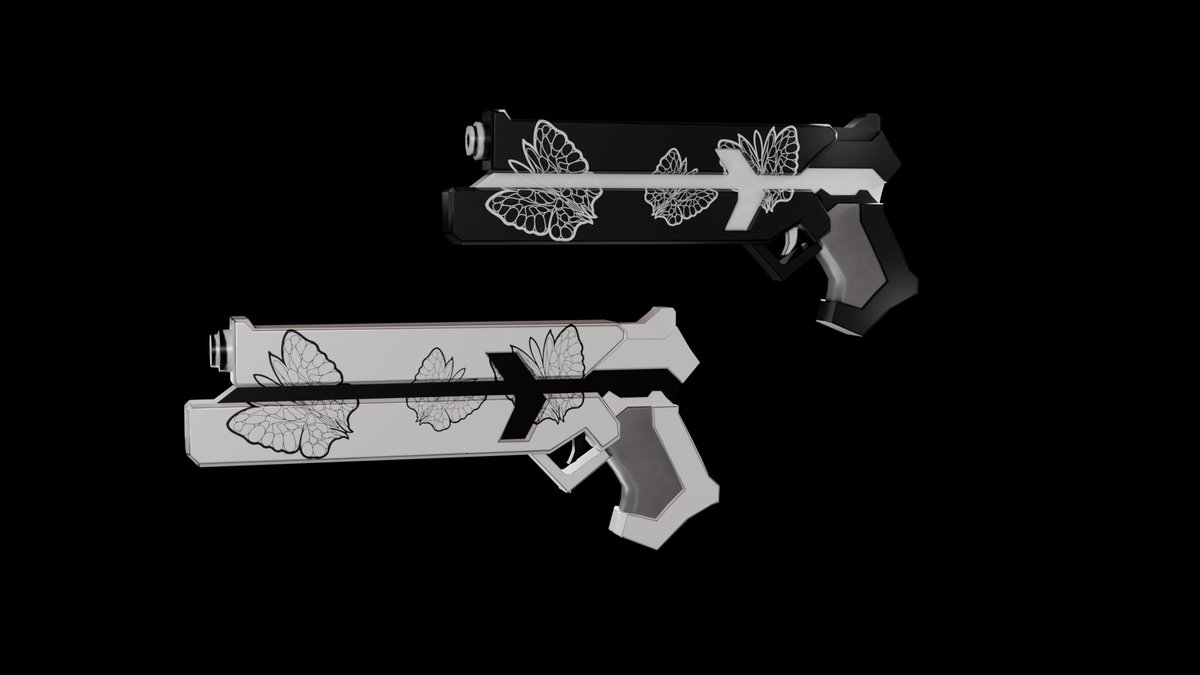 Damik_3d's tweet photo. Solemn Lament #Roblox #RobloxDevs #Robloxdev #3DModeling #Blender #Weapon #pistol #Gun #Gunmodel #LimbusCompany #ProjectMoon https://t.co/bcRUEZ7Mxf