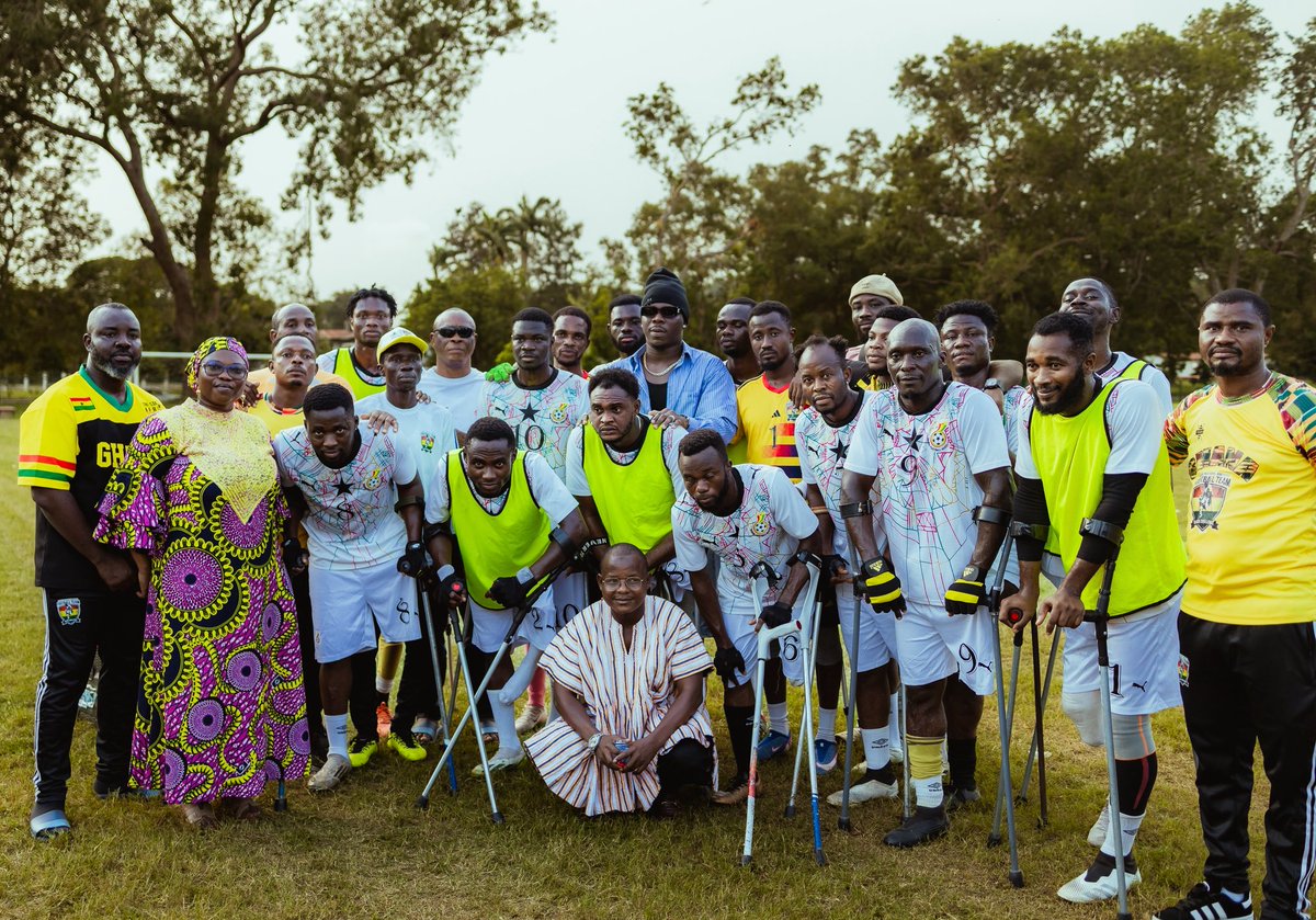 stonebwoy's tweet photo. Proud of our brothers, the Black Challenge, for inspiring us with their resilience and determination as they prepare to represent Ghana at the 2026 World Cup in Mexico. 🇬🇭❤️‍🔥💪🏾

Black Challenge!!! Champions of Africa!!!

#BlackChallenge #GhanaToTheWorld https://t.co/pZ7l4sZuyI