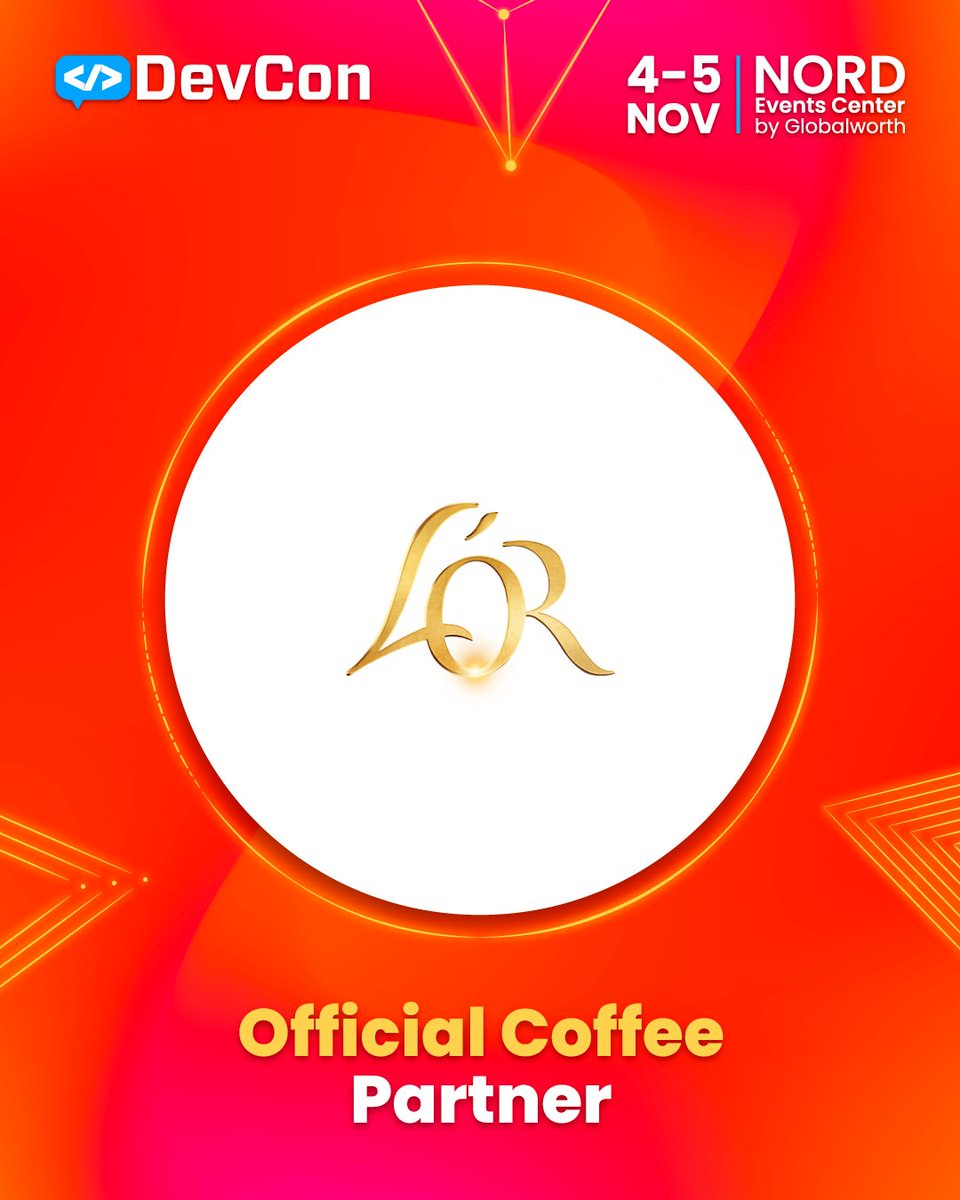 DevTalksRo's tweet photo. Your next coffee break could come with a fresh perspective. ☕✨

L’OR joins DevCon 2026 as our Official Coffee Partner, bringing coffee to the moments between technical talks, questions and conversations.

Take a break, find a familiar face or introduce yourself to someone new. There’s plenty to discuss over a cup.

Thank you, L’OR, for being part of our DevCon experience!

📅 4–5 November 2026
📍 Nord Events Center, Bucharest
🎟️ Meet us there: https://t.co/YXil6Ler2f

#DevCon2026 #LOR #CoffeePartner
