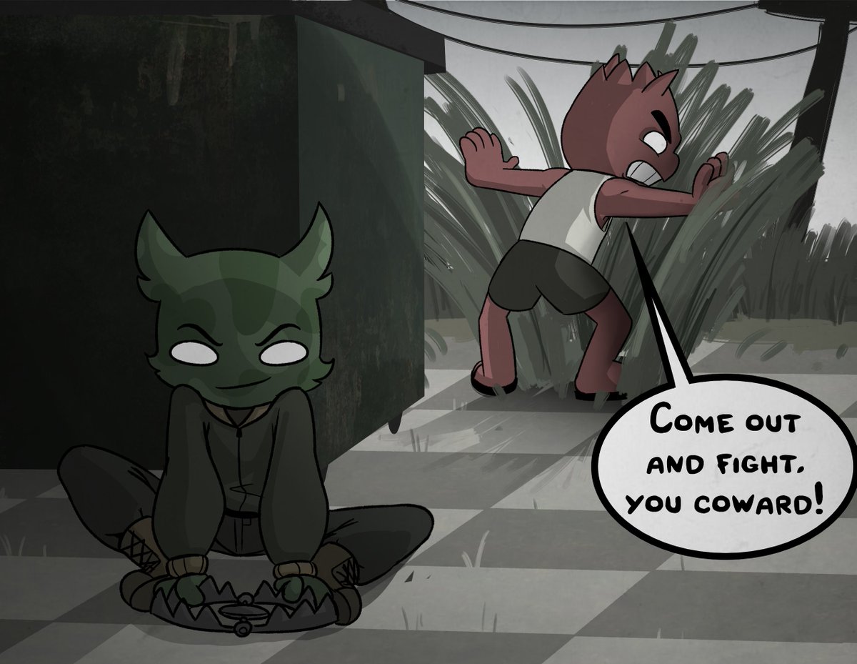 bittysyrup's tweet photo. I have a headcanon that Fenrir, Magnus, and Lucy are Maisie’s children. And that Magnus and Fenrir have hated each other and been rivals since they were little. https://t.co/xr3LNC5Xb4