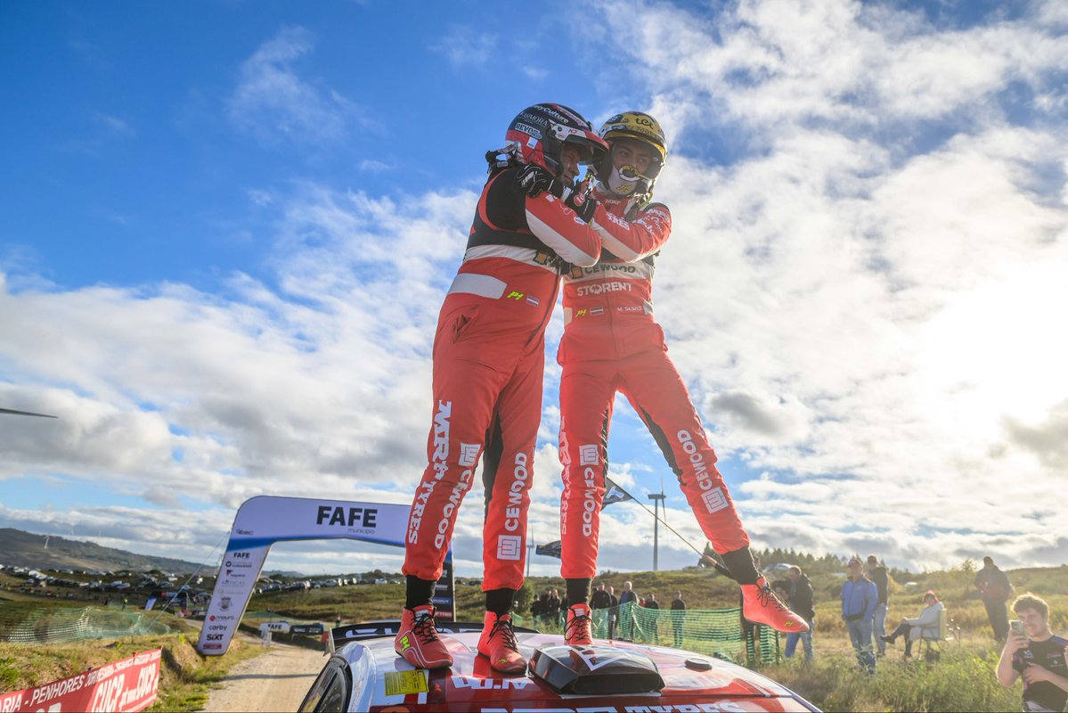 MSesks's tweet photo. 🍾🏆🇵🇹Thrilled to help @MRFtyreseurope to secure the @FIAERC best teams title 4th time &amp; take our 1st win of the season, which is also our 5th win of the ERC round ! https://t.co/f0LvyytJCe
