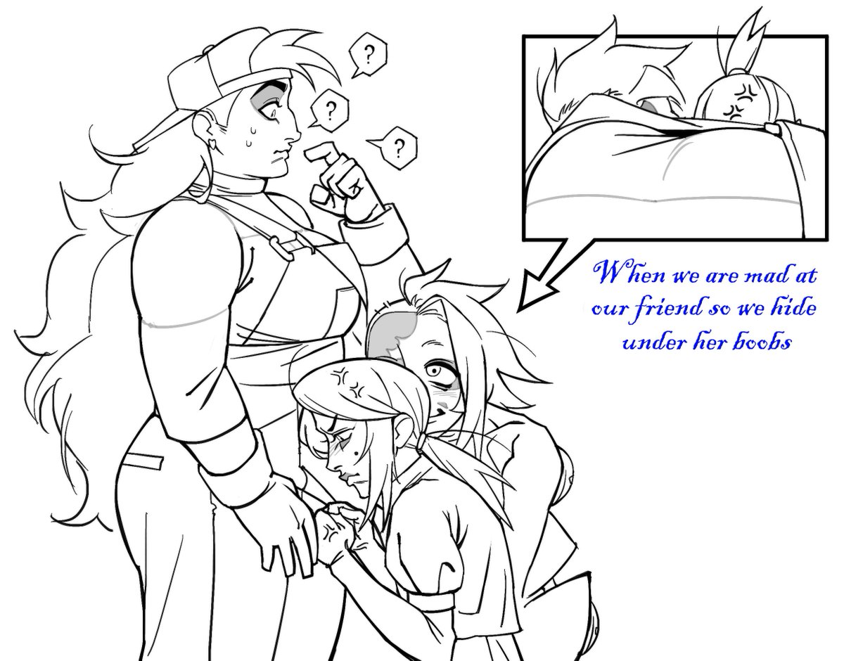 xyz19wh2's tweet photo. Gwen is not mad actually 
#KnightsOfGuinevere #kogfanart #KOG https://t.co/uWtCLFAvDH