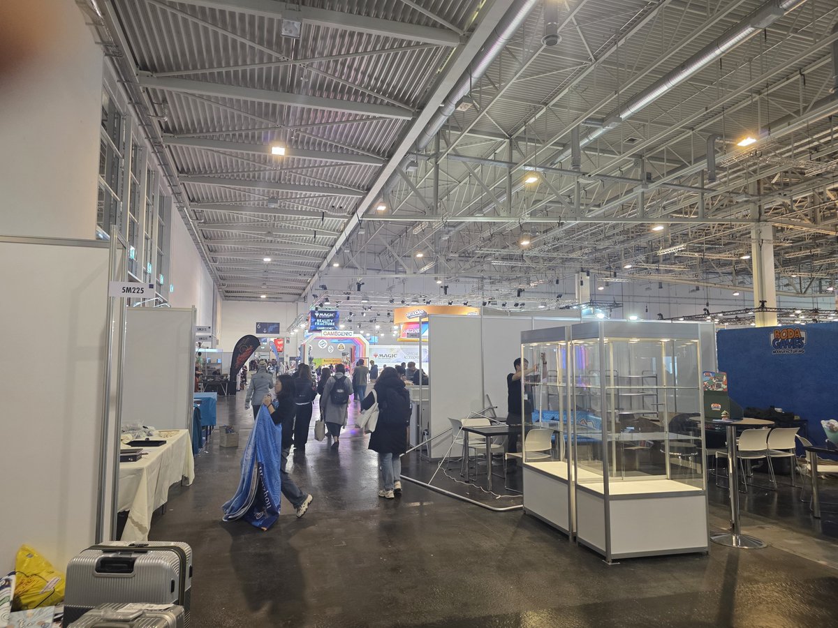 fangjunting1982's tweet photo. That's a wrap on SPIEL Essen 2026! 🎲 Huge thanks to every publisher, designer and game fan who visited HAOCHI at Hall 5, Booth M225. Four amazing days and so many great projects. Let's keep the conversation going. See you at SPIEL 2027!
> #SPIEL26 #BoardGames #Tabletop https://t.co/mr7K8KYrjK