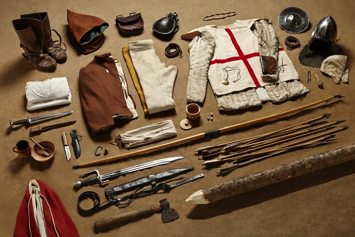 TimothyEveland's tweet photo. How an English archer at Agincourt aught to be armed. 10/10 drip https://t.co/jXyOIJQdz0