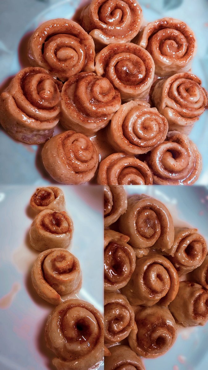 korina_p's tweet photo. Έκανα mini cinnamon rolls, μυρίζει η γειτονιά βροχή και αρώματα κανέλας. ~
Ή αλλιώς ευτυχία χωρίς λέξεις ✨ https://t.co/SakTZhWvyP