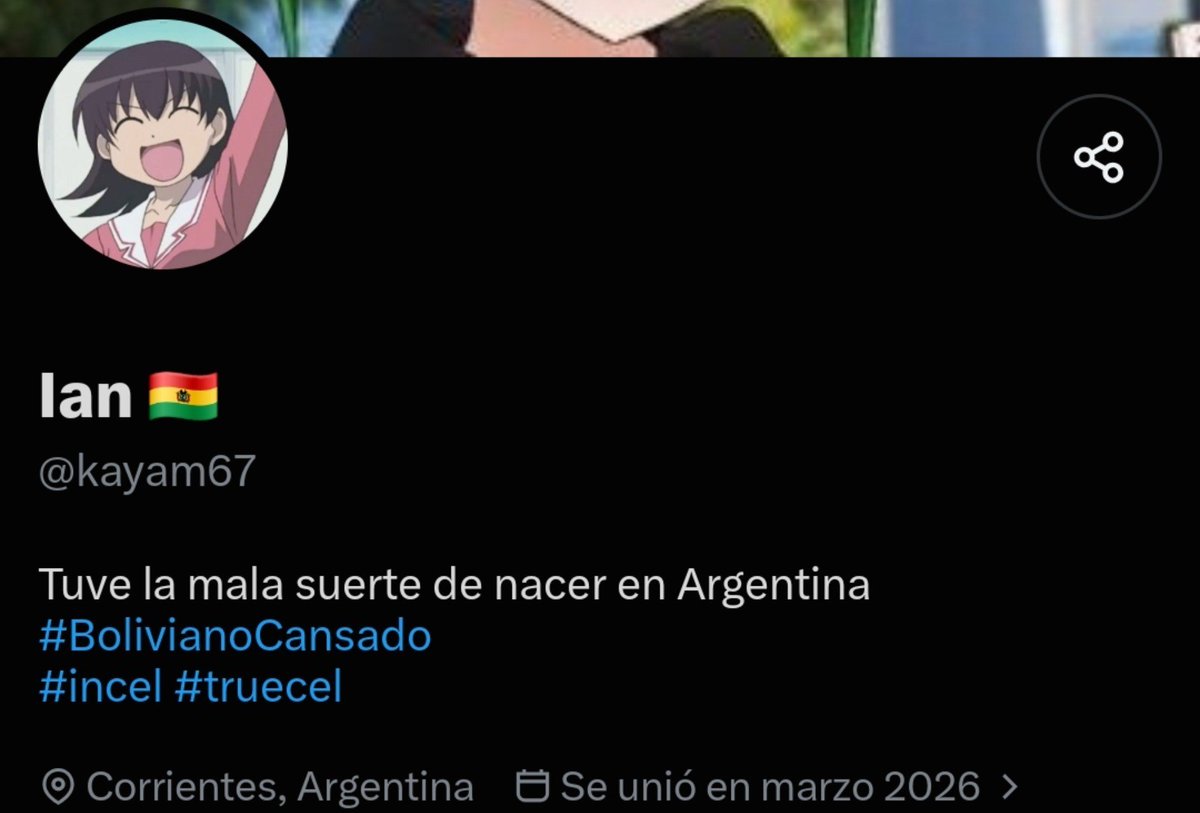 colochips's tweet photo. la biografía que tenés hermano, no te da VERGÜENZA https://t.co/gtBzNjXVh2