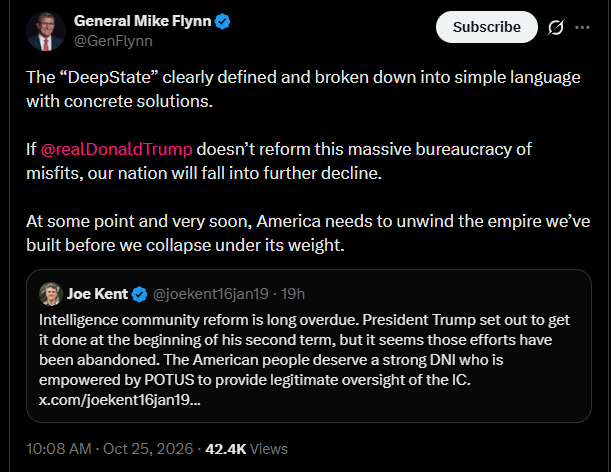 L08818's tweet photo. It's no longer just me and handful of others telling you what their goal is.

They're telling you themselves.

Read these 2 posts, then watch the short 4 minute video I compiled explaining it all.

They're part of the anti American Dissident Intel Network and the roots of their ideology go back decades.

They align w Marxists and Communists.

They manipulate language in a manner that makes their intent appear noble, but that's just slick marketing.  What they really want is to weaken America geopolitically.

EXPOSE them.
SHAME them.
EXILE them from any position or institution of power in this nation.

They've chosen the side of America's enemies.