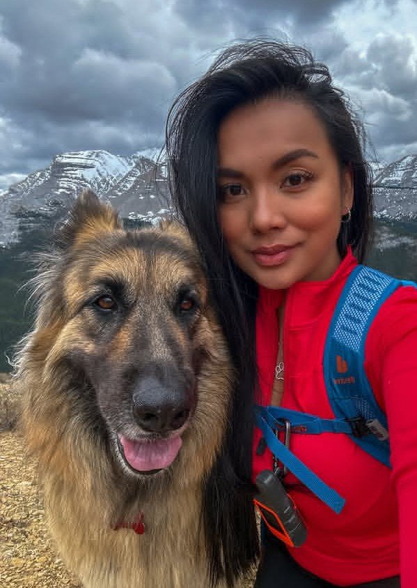 veepooch's tweet photo. Feeling inspired with this well-coordinated tyke by my side 🐕✨  
I'm definitely making this German Shepherd my beastie 🖤🔥 https://t.co/ENsiycdh5u