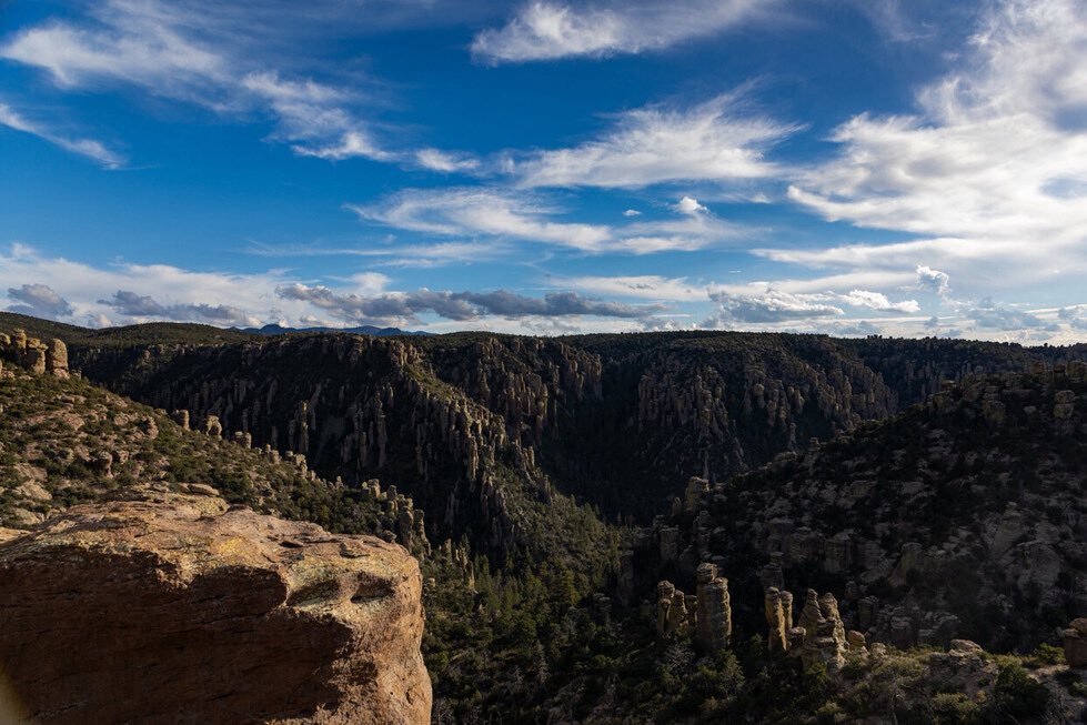 WhiteHouse's tweet photo. “I am proud to announce the NEWEST FLAGSHIP NATIONAL PARK in the Country, CHIRICAHUA NATIONAL PARK in ARIZONA!… We are MAKING OUR PARKS, AND ARIZONA, GREAT AGAIN!” - President DONALD J. TRUMP https://t.co/mXxBDMdn2j
