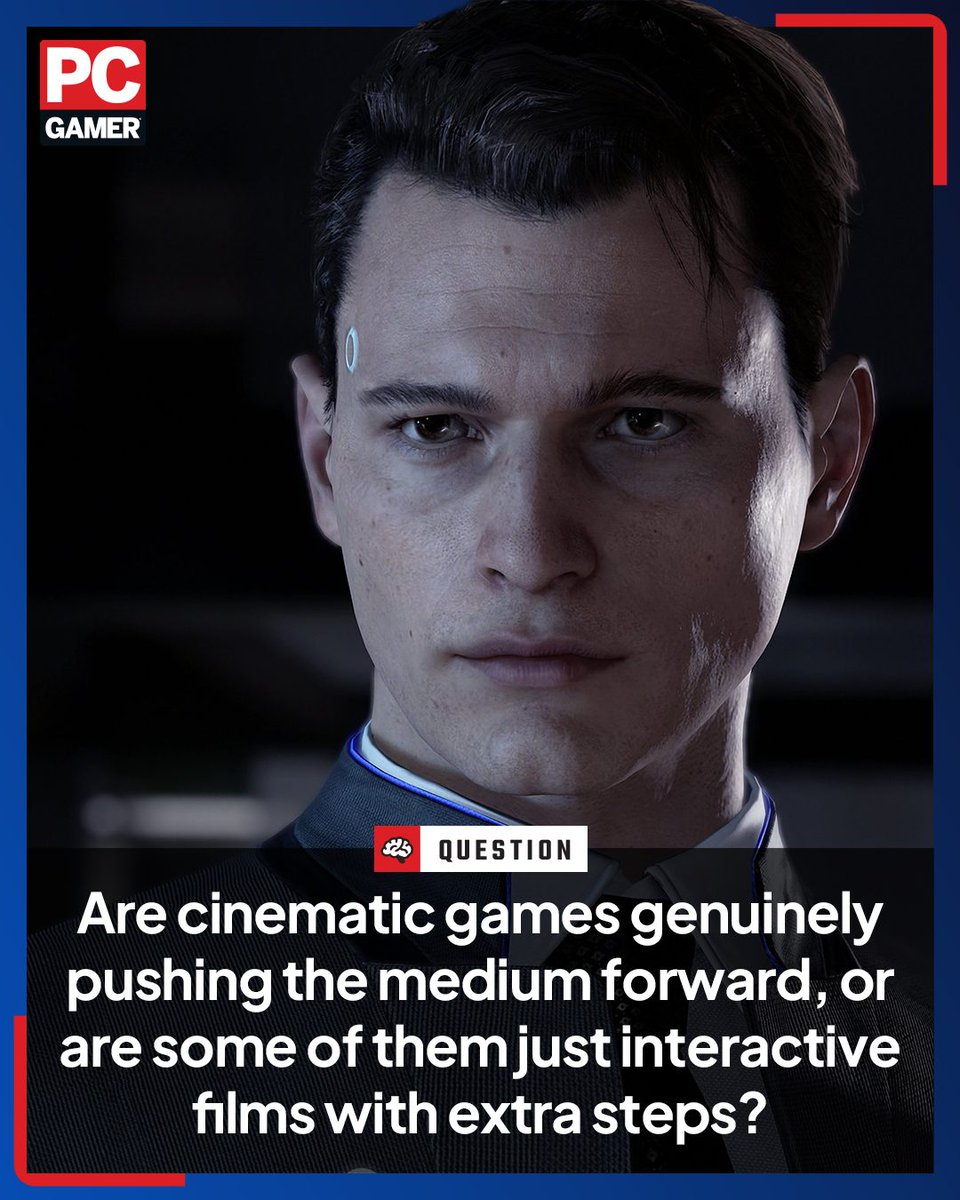 pcgamer's tweet photo. Are we playing movies and watching videogames? 👀

#pcgamer #pcgaming #detroitbecomehuman https://t.co/yekYFcvFtf