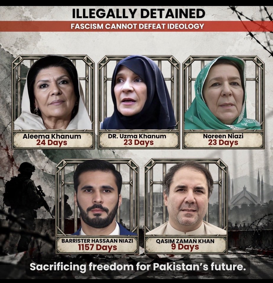 Maryam_Kalsoom1's tweet photo. They should be released as soon as possible because they are family of our ex PrimeMinister n non political figures .
@Kasim_Khan_1999 
@salmanAraja https://t.co/A10YWYqljW
