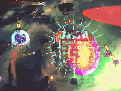 lynchpoet's tweet photo. it's taken a few months for the design on this to crystalize, but i think Posthuman Chess is now some kind of strange card-upgrades 4X lite paced like Scorched Earth with all the goofiest weapons + zero gravity enabled

enemyslop forever 

#ScreenshotSunday @threejs 🤘 https://t.co/VvlcB7Eigx