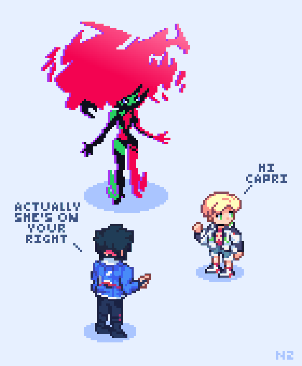 NandooPX's tweet photo. Cyberpunk Edgerunners S2 
#pixelart #ドット絵 #CyberpunkEdgerunners2 https://t.co/wbogBwnw92
