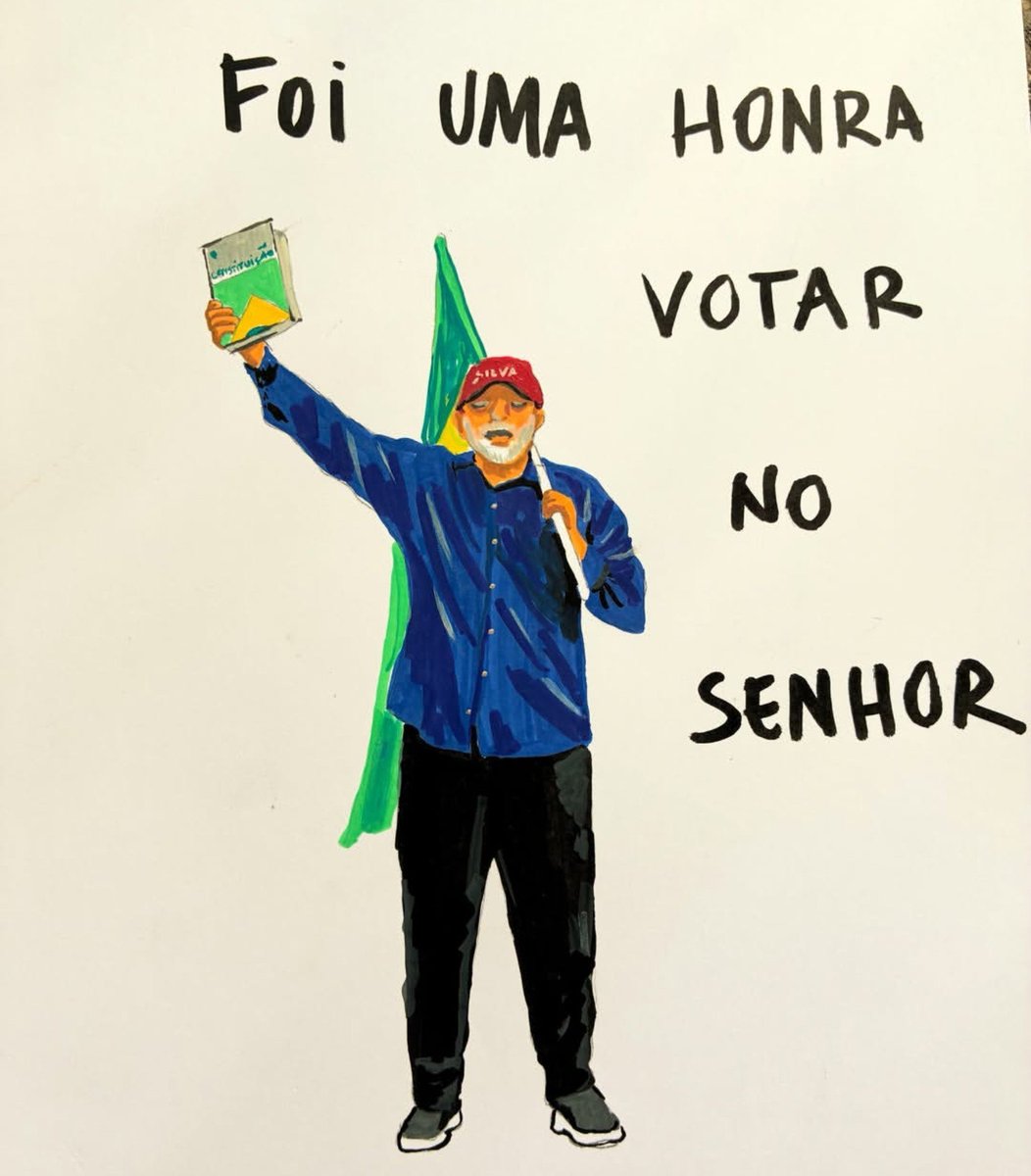 EuSohquisDizer's tweet photo. Desde o meu 1⁰ voto, até hoje!
🚩🇧🇷⭐
Sempre uma honra estar do lado do povo, da democracia e da soberana brasileira! Vamos vencer! E espero que Flávio Bolsonaro fuja mesmo! 

LULA REELEITO!
#Eleições2026 
#LulaOMaiorDeTodos 
#LulaVaiVencer 
#EuVotoFazendoL 
LULA TETRA! https://t.co/00vZZENIPI