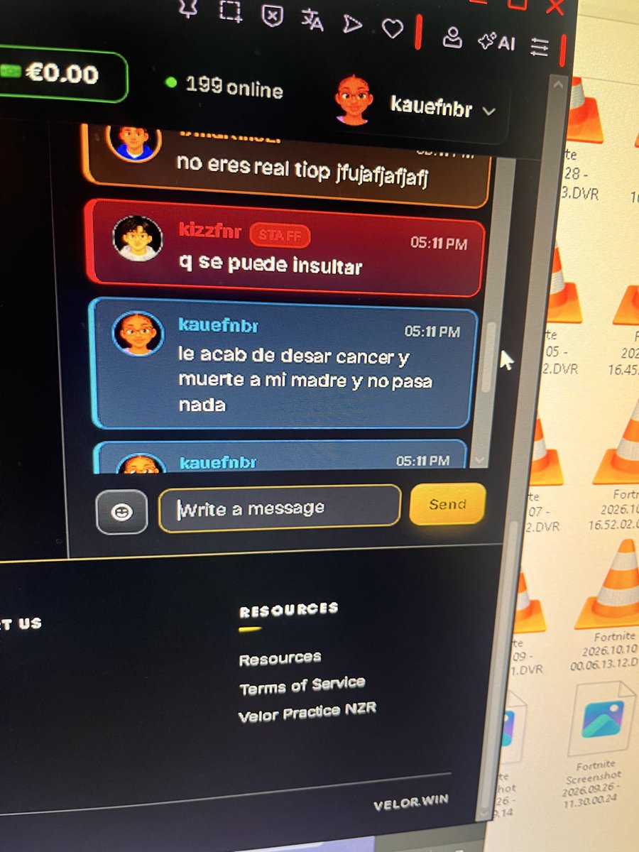 PloxJowy's tweet photo. @drayxfnbr @VelorWin @kha0rz @kha0rz @VelorWin Tipo insultar normal vale pero esto no se eh me lo replantearía https://t.co/ua97MGfsjl