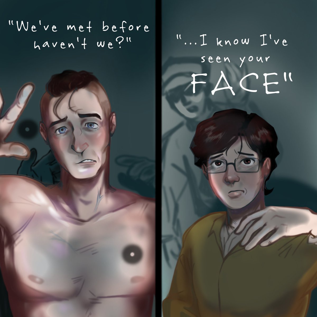 McFroggie1's tweet photo. I forgot I wanted to give Waylon his glasses #weddieweek https://t.co/zudJ0pDqF1