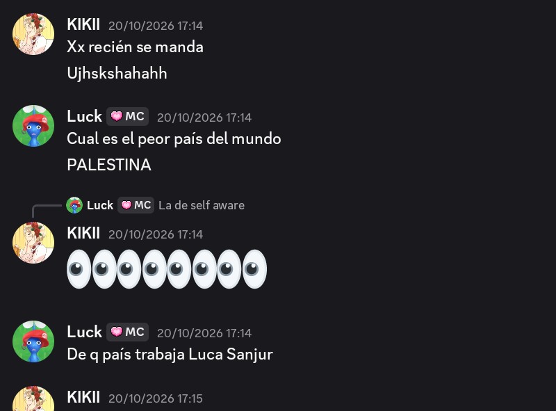 m0nstereyedd's tweet photo. io que
(OJO, TDO LO Q SALE ES EN HUMOR, NINGUNO DE LOS DOS APOYA A ISRAEL 🫩) https://t.co/tpDtQRFJja