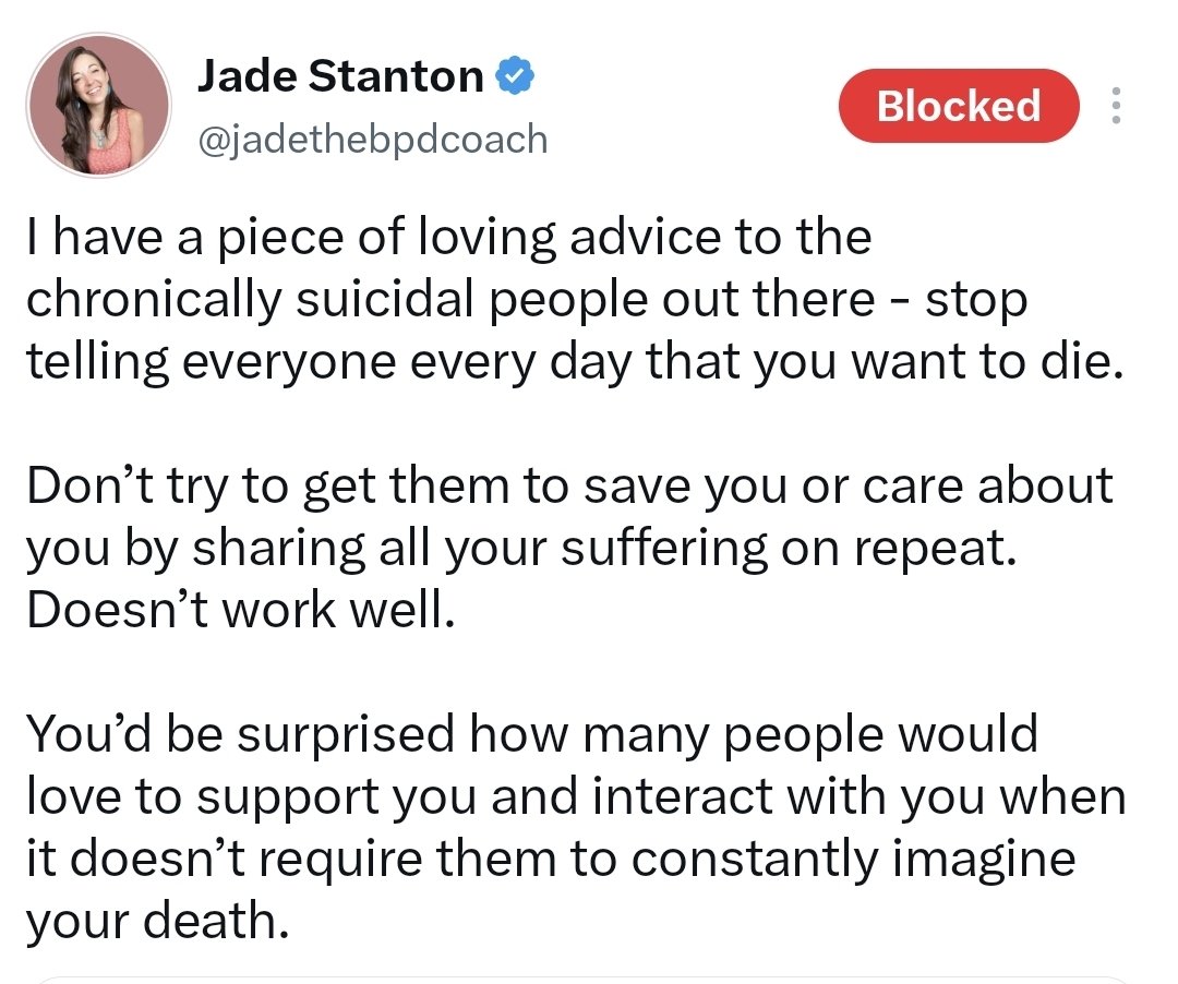 jaunty_aphorism's tweet photo. This has been all over my feed today.

I think we need to collectively stop giving this woman oxygen. She's incredibly unpleasant &amp; feeds off our upset and interactions.. coming out with more and more harmful crap the more attention she gets.

Block block block. https://t.co/2IaN0BImhF