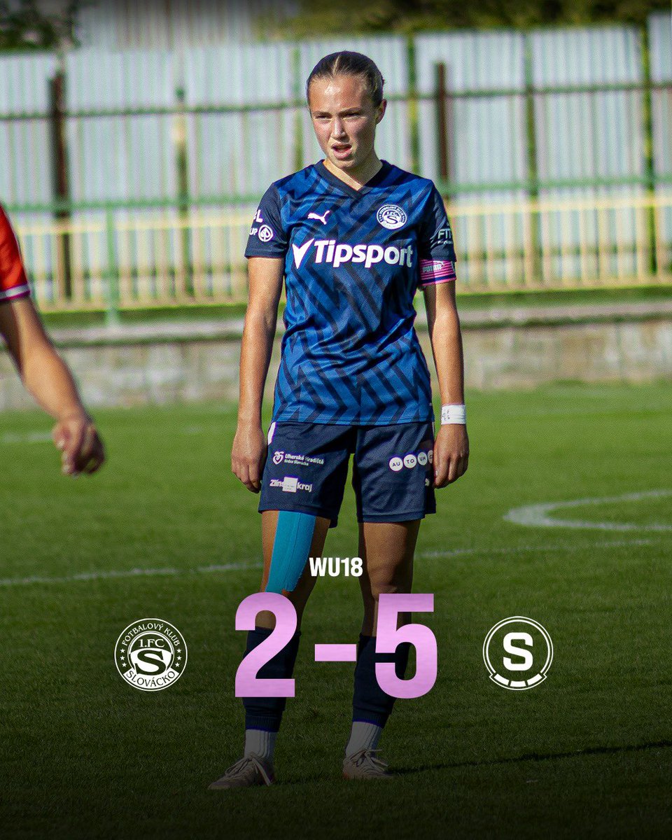 1FCSzeny's tweet photo. ⚽ Dorostenky Slovácka podlehly Spartě 2:5, přestože po prvním poločase vedly 2:1. Obě branky Slovácka vstřelila Pamela Tanková, Sparta však čtyřmi góly ve druhé půli utkání otočila.
#spolu #zaslovacko https://t.co/L9CptJ6B6u