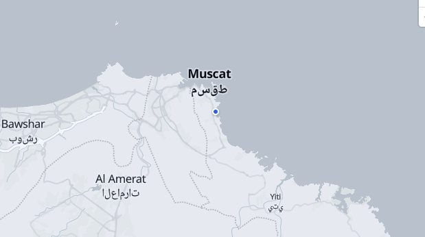 IranMilitaryNet's tweet photo. @Ah000000yam Geo location..Oman Gulf...grow brain https://t.co/OoYE7WWtHM