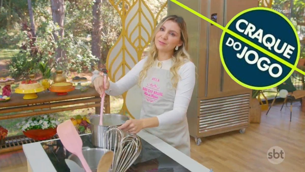 bakeoff_pedia's tweet photo. Opinião
Craque do Jogo: Aylla
Foi a grande protagonista do episódio. Começou indo bem mal após receber uma desvantagem, mas deu a volta por cima sem bônus e auxílios, só na força de vontade e superação.
Creio que só pelo ep. de ontem já valeu a participação dela no #BakeOffBrasil https://t.co/C6XJDOOwky