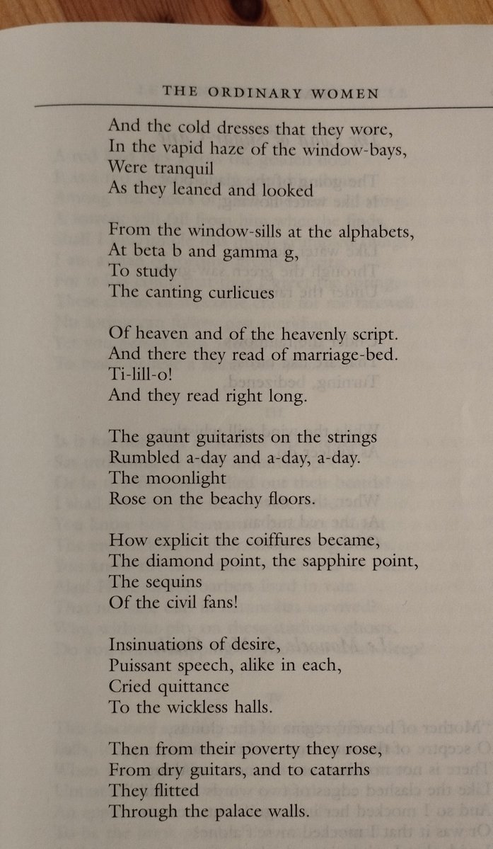 Eric_T_Racher's tweet photo. Wallace Stevens 
The Ordinary Women https://t.co/UCgsviwRDm