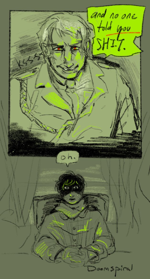 HWSdoomspiral's tweet photo. doodling for my own fic (the killing fields, almost done with ch 17) https://t.co/46fMCxArhH